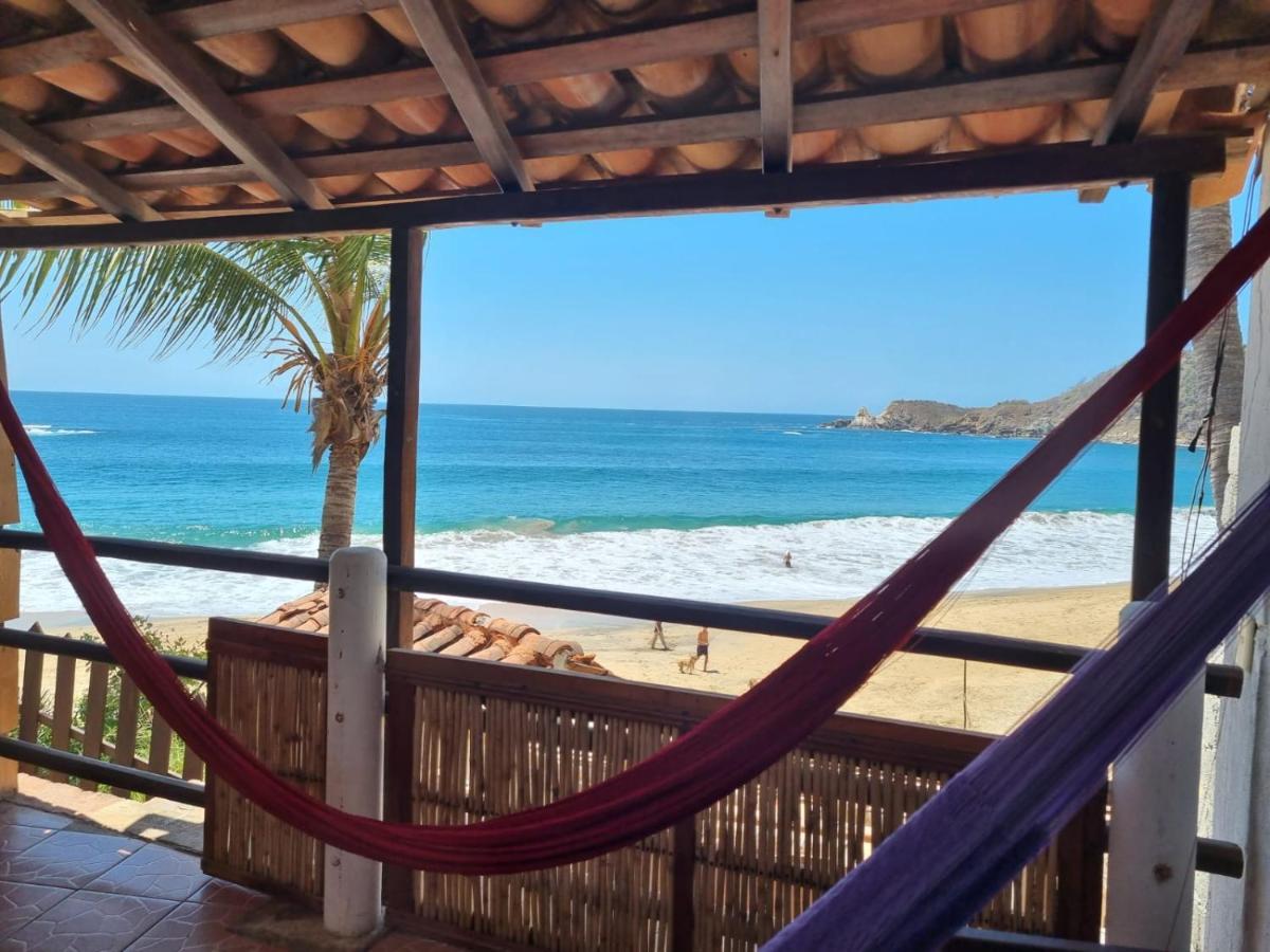 Posada Ziga Playa Mazunte Exterior foto